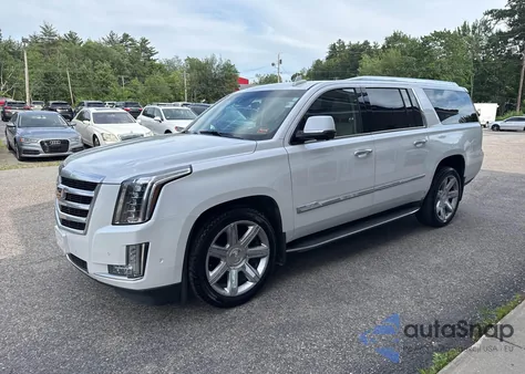 2017 Cadillac Escalade Esv Premium Luxury из США, поврежденный, VIN 1GYS4JKJ7HR216101